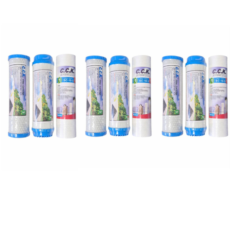 فیلتر CC.K مدل RO-09 – مجموعه ۹ عددی تصفیه آب خانگی
