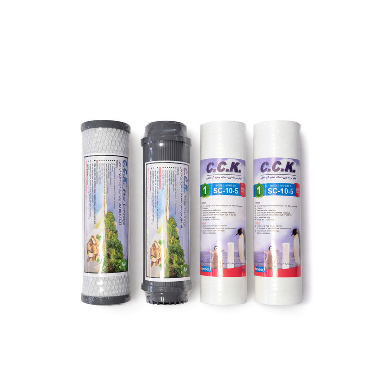 فیلتر دستگاه تصفیه آب خانگی سی سی کا مدل PP2+02+03 مجموعه 4 عددی
