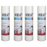 فیلتر دستگاه تصفیه آب خانگی سی سی کا مدل SC-10-5 مجموعه 4 عددی