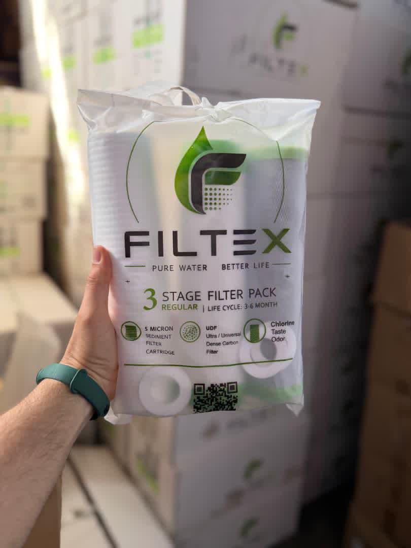 پک فیلتر فیلتکس (FILTEX) وارداتی کربن گیاهی پوست پسته و هسته هلو